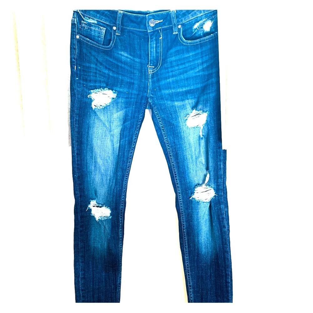 Vigoss Distressed  Blue Jeans